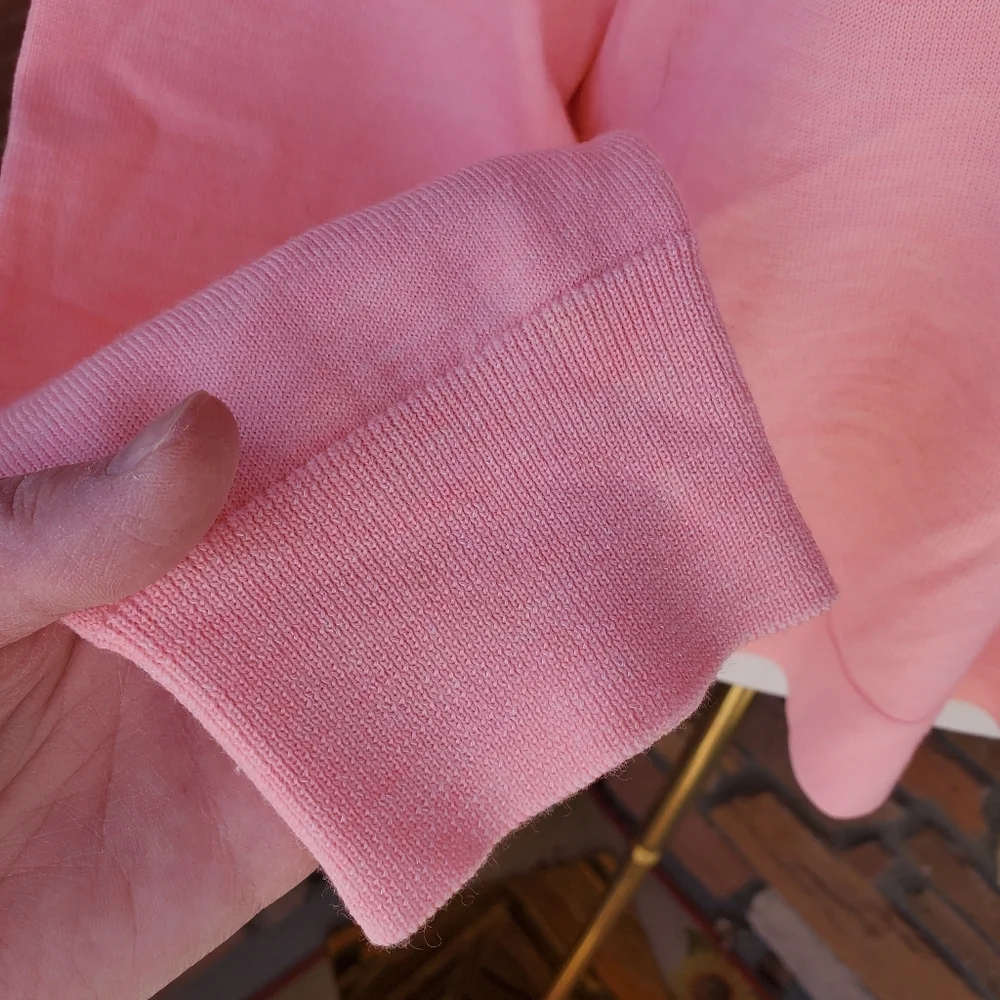 J. Crew Women's Long Sleeve Coral Pink Merino Wool Blend Sweater Size Large NWOT